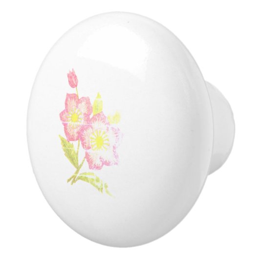 KUNST UND DESIGN Keramik Pull Keramikknauf (Rechts)