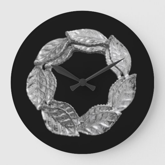 KUNST UND DESIGN KLICKEN GROßE WANDUHR (Vorderseite)