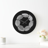 KUNST UND DESIGN KLICKEN GROßE WANDUHR (Zuhause)