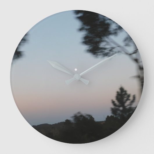 KUNST UND DESIGN KLICKEN GROßE WANDUHR (Vorderseite)