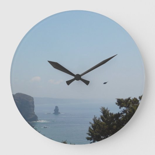 KUNST UND DESIGN KLICKEN GROßE WANDUHR (Vorderseite)