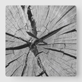 KUNST UND DESIGN KLICKEN QUADRATISCHE WANDUHR