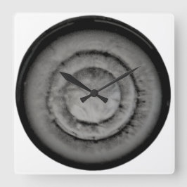 KUNST UND DESIGN KLICKEN QUADRATISCHE WANDUHR