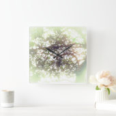 KUNST UND DESIGN KLICKEN QUADRATISCHE WANDUHR (Zuhause)