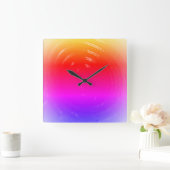 KUNST UND DESIGN KLICKEN QUADRATISCHE WANDUHR (Zuhause)