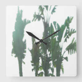 KUNST UND DESIGN KLICKEN QUADRATISCHE WANDUHR