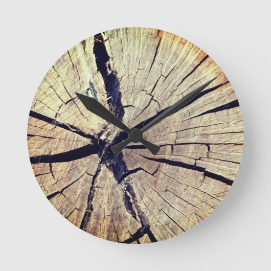 KUNST UND DESIGN KLICKEN RUNDE WANDUHR (Vorderseite)