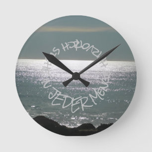 KUNST UND DESIGN KLICKEN RUNDE WANDUHR