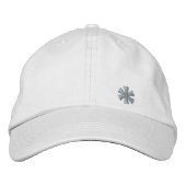 KUNST UND DESIGN-STIL bestickte Kappe (Vorderseite)