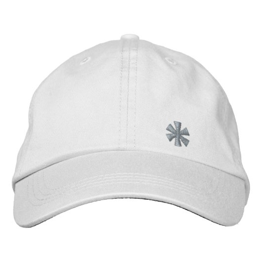 KUNST UND DESIGN-STIL bestickte Kappe (Vorderseite)