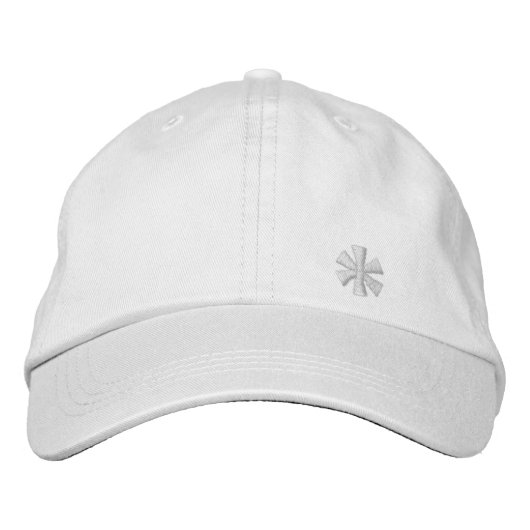 KUNST UND DESIGN-STIL bestickte Kappe (Vorderseite)