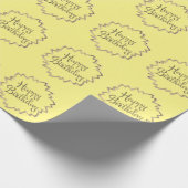 KUNST- UND DESIGN-STYLE-GESCHENK-WRAP-PAPIER GESCHENKPAPIER (Ecke)