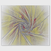 KUNST- UND DESIGN-STYLE-GESCHENK-WRAP-PAPIER GESCHENKPAPIER (Flach)