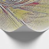 KUNST- UND DESIGN-STYLE-GESCHENK-WRAP-PAPIER GESCHENKPAPIER (Ecke)