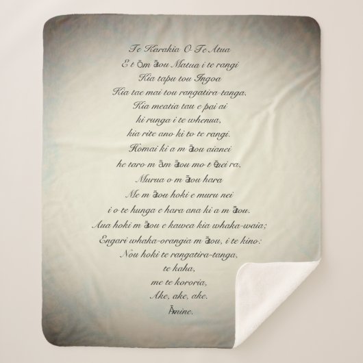 KUNST UND DESIGN VON BLANKET SHERPADECKE (Vorderseite)