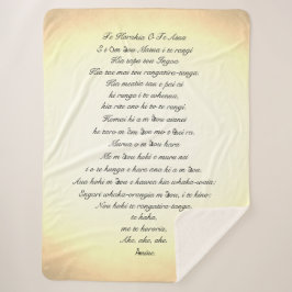 KUNST UND DESIGN VON BLANKET SHERPADECKE