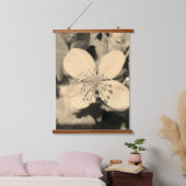 KUNST UND DESIGN VON HOLZTOPPESTRE WANDTEPPICH MIT HOLZRAHMEN (Schlafzimmer)