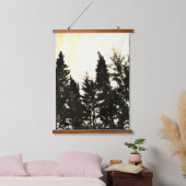 KUNST UND DESIGN VON HOLZTOPPESTRE WANDTEPPICH MIT HOLZRAHMEN (Schlafzimmer)