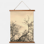 KUNST UND DESIGN VON HOLZTOPPESTRE WANDTEPPICH MIT HOLZRAHMEN (Vorderseite)