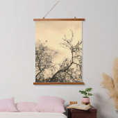 KUNST UND DESIGN VON HOLZTOPPESTRE WANDTEPPICH MIT HOLZRAHMEN (Schlafzimmer)