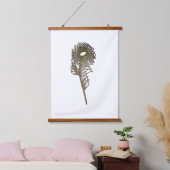 KUNST UND DESIGN VON HOLZTOPPESTRE WANDTEPPICH MIT HOLZRAHMEN (Schlafzimmer)