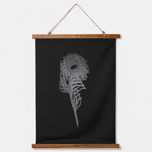 KUNST UND DESIGN VON HOLZTOPPESTRE WANDTEPPICH MIT HOLZRAHMEN (Vorderseite)