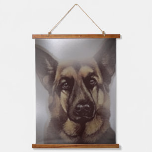 KUNST UND DESIGN VON HOLZTOPPESTRE WANDTEPPICH MIT HOLZRAHMEN