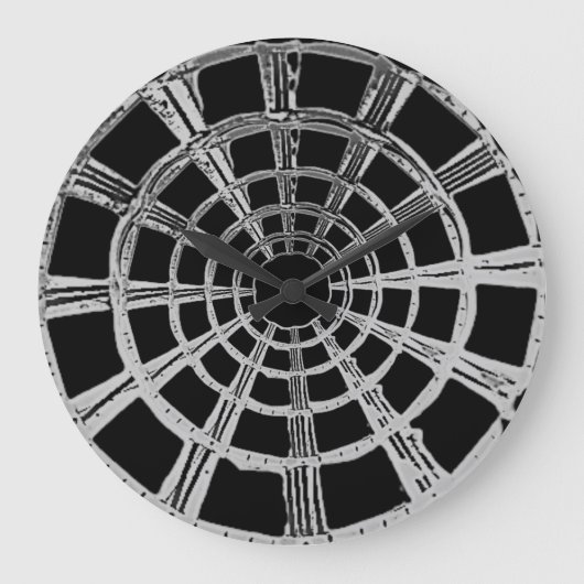 KUNST- UND DESIGN-WANDEL GROßE WANDUHR (Vorderseite)