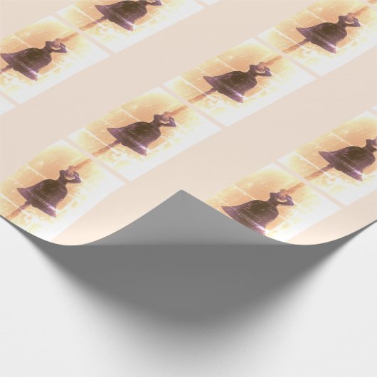 KUNST UND DESIGN WEDD GIFT WRAP GESCHENKPAPIER (Ecke)