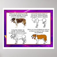 Kunst und Design, zeichnend ungewöhnliche Tiere