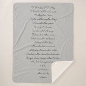 KUNST- UND DESIGNSTYLES VON BLANKET SHERPADECKE (Vorderseite)