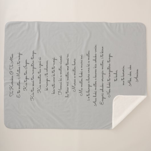 KUNST- UND DESIGNSTYLES VON BLANKET SHERPADECKE (Vorderseite (Horizontal))