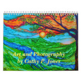 Kunst und Fotografie von Cathy P. Jones Kalender (Titelbild)