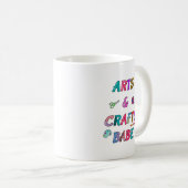 Kunst und Handwerk Babe Kaffeetasse (VorderseiteRechts)