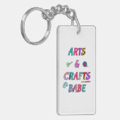 Kunst und Handwerk Babe Schlüsselanhänger (Vorderseite links)