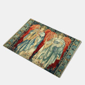 Kunst und Handwerk Bewegung von Edward Burne Jones Fußmatte (Schrägansicht)