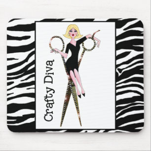 Kunst und Handwerk Diva Mousepad