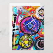 Kunst und Handwerk Feiertagskarte (Vorne/Hinten)