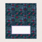 Kunst und Handwerk Florentiner Renaissance Visitenkarten (Außenseite Aufgefaltet)