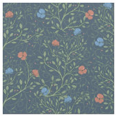 Kunst und Handwerk Mohnmuster Stoff (Nahaufnahme)