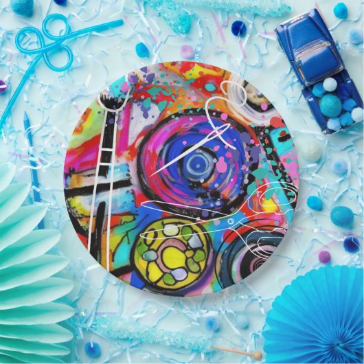 Kunst und Handwerk Pappteller (Party)