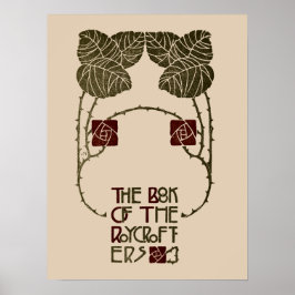 Kunst und Handwerk Roycroft Buch von Elbert Hubbar Poster