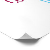 Kunst und Kreativität Künstler's Word Cloud Inspir Poster (Ecke)