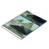 Kunst- und Musiknotebook Notizblock (Linke Seite)