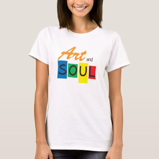 Kunst und Soul T-Shirt (Vorderseite)