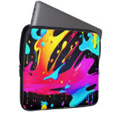 Kunst und Spritzer Laptopschutzhülle (Vorne Rechts)