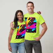 Kunst und Spritzer T-Shirt (Unisex)