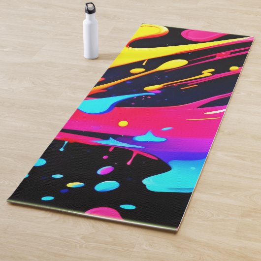 Kunst und Spritzer Yogamatte (Beispiel)