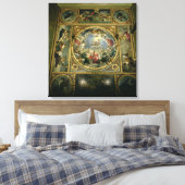 Kunst und Wissenschaft, 1636 Leinwanddruck (Insitu (Schlafzimmer))