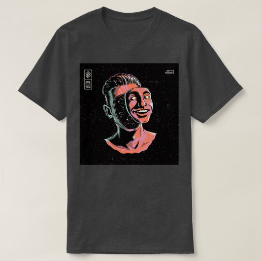 Kunst und Wissenschaft T-Shirt (Design vorne)